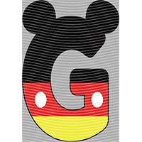 Cartoon letters-CL 238